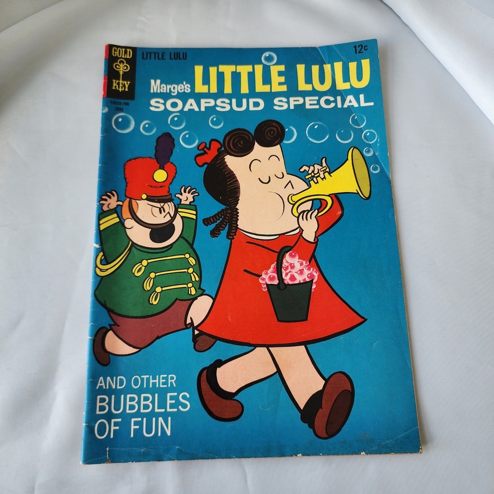 Little Lulu Comic Book Gold Key Marges Soapsud Special June 1968 VG Classic B&B